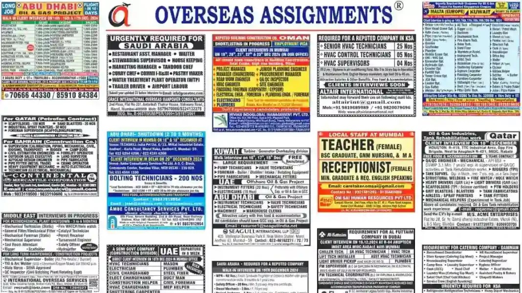 Abroad Times Jobs
