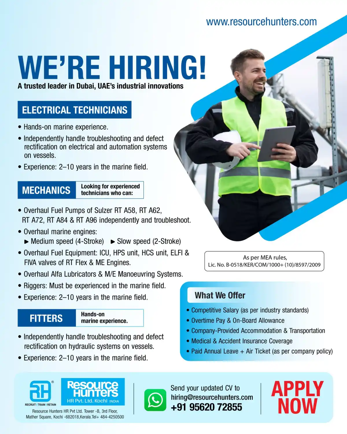 Marine Jobs in Dubai