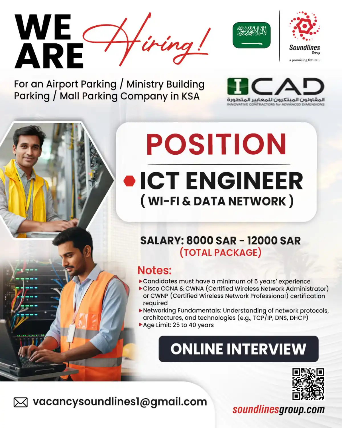 ICT Engineer Job KSA