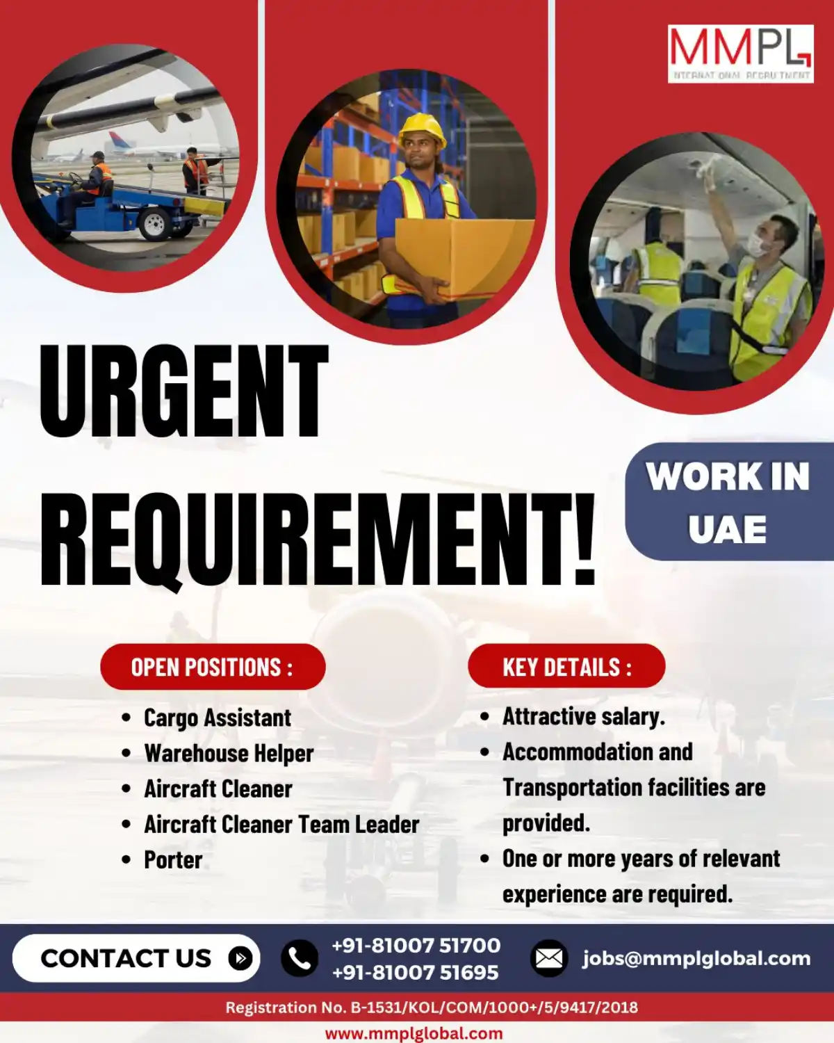 UAE Jobs with MMPL