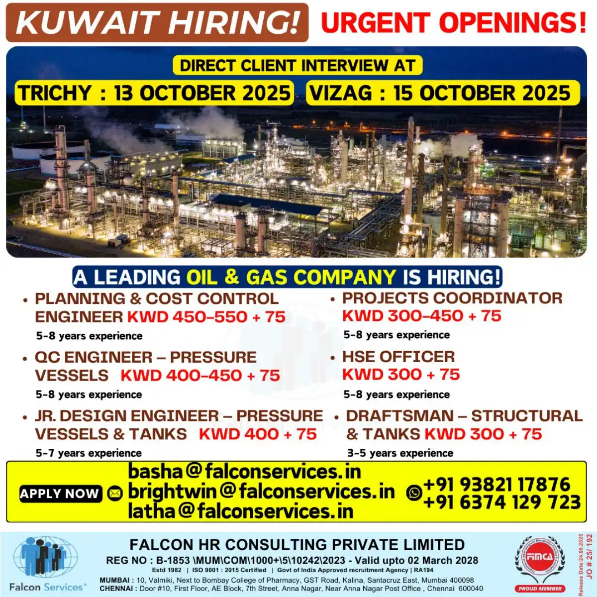 Kuwait Oil Gas Jobs