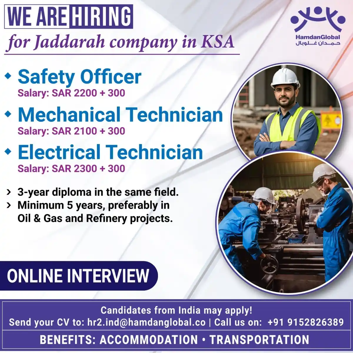Jaddarah Careers in KSA