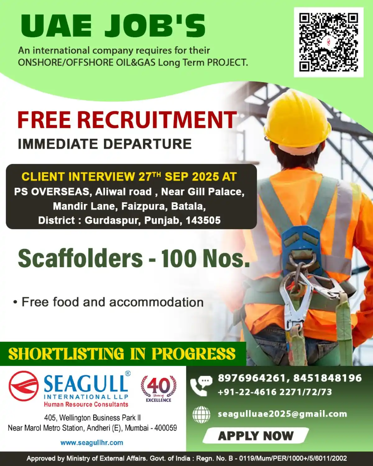 Scaffolder Jobs UAE