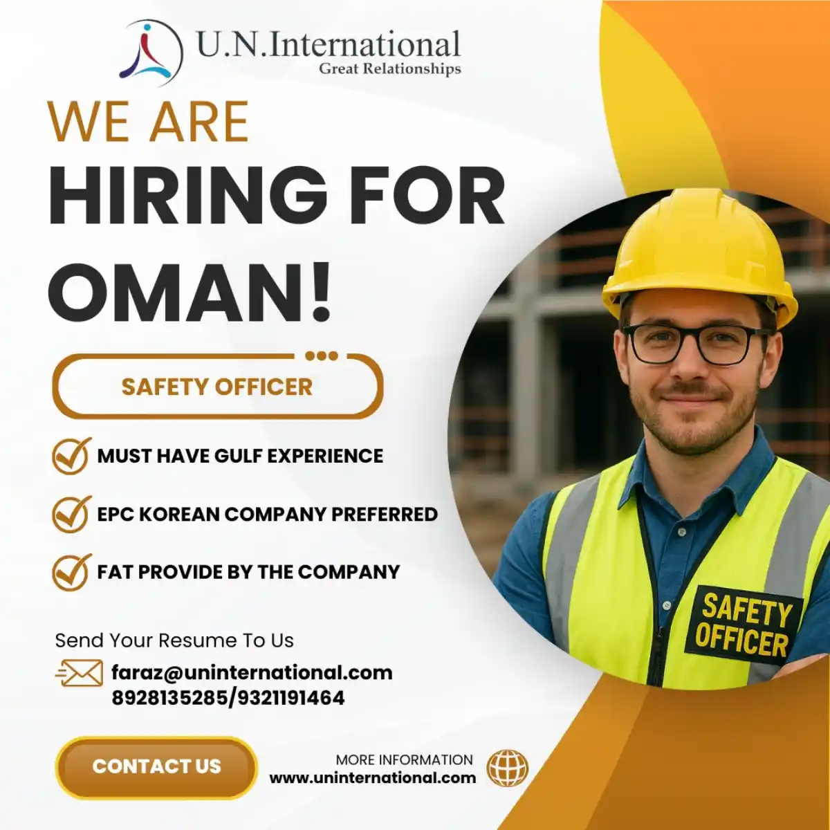 Safety Officer Oman
