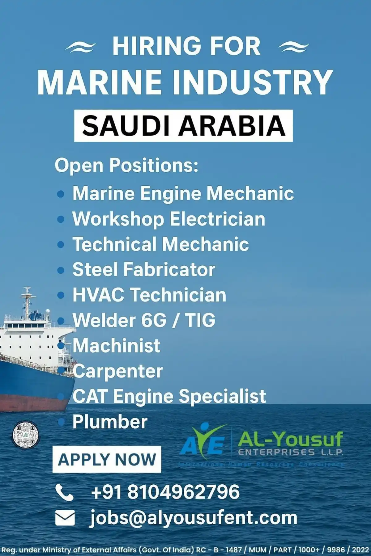 Marine Jobs KSA