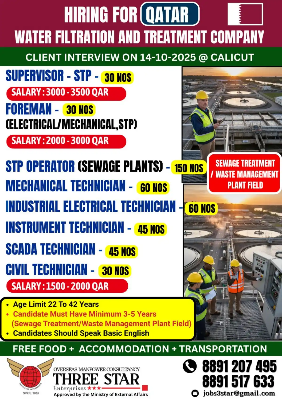 Qatar STP Jobs Hiring