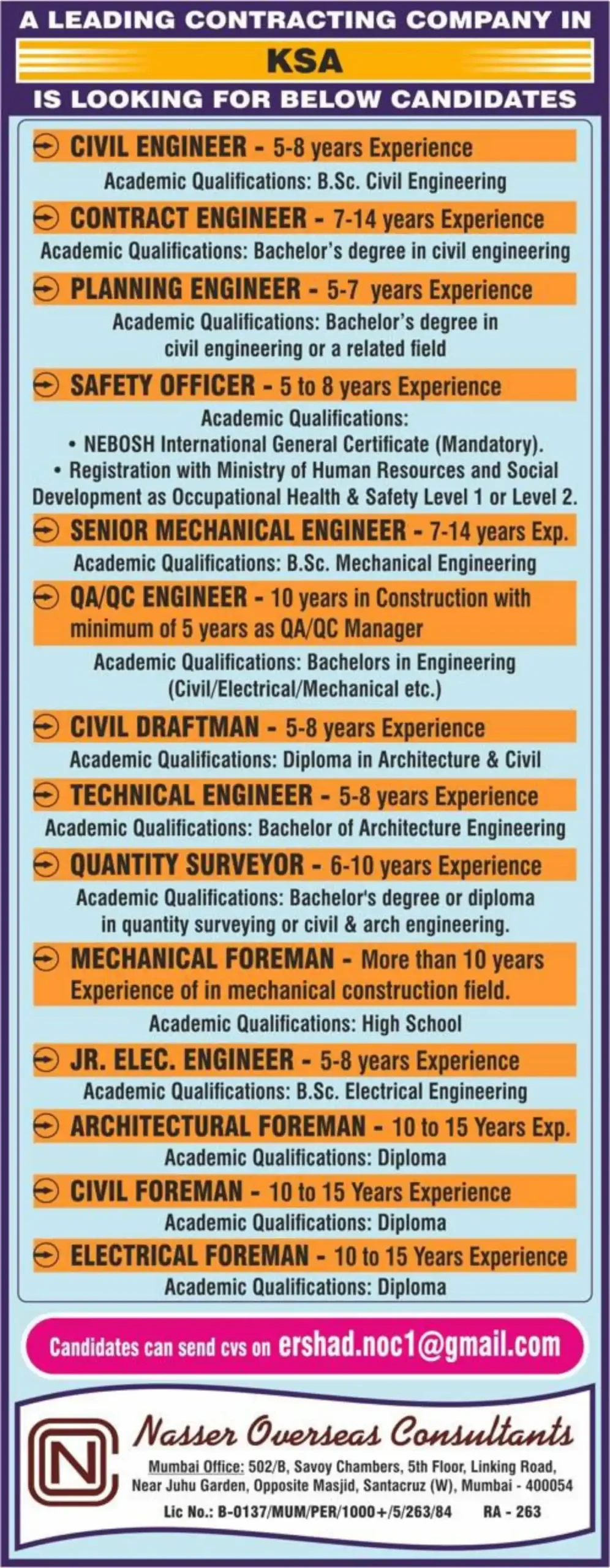 Engineering Jobs KSA