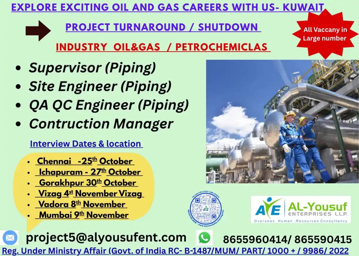 Oil & Gas Jobs Kuwait