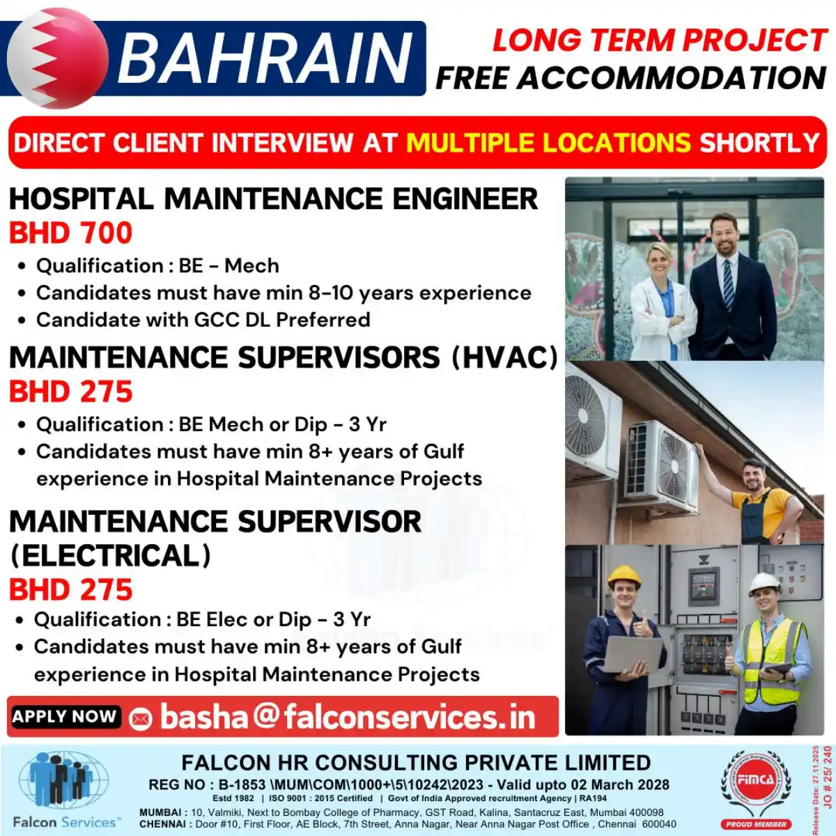 Maintenance Jobs Bahrain