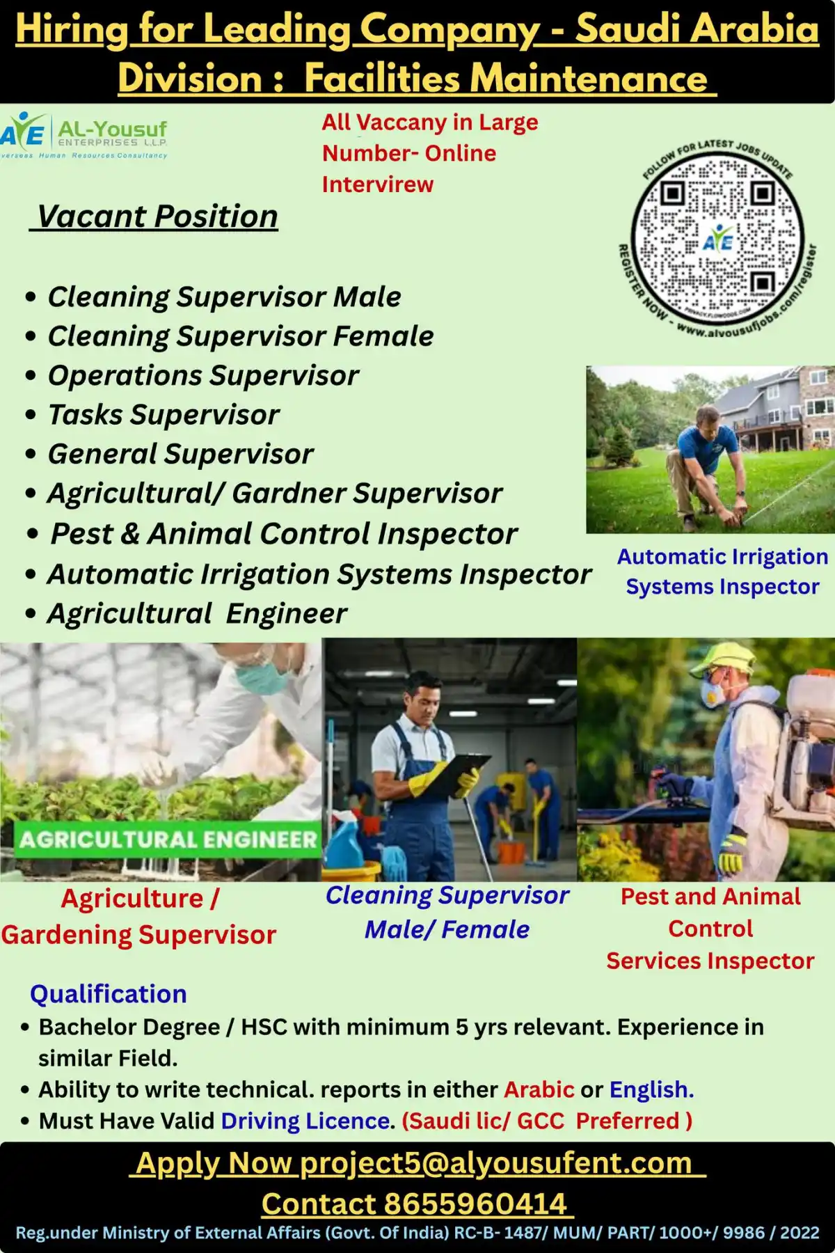 Facilities Maintenance Jobs KSA