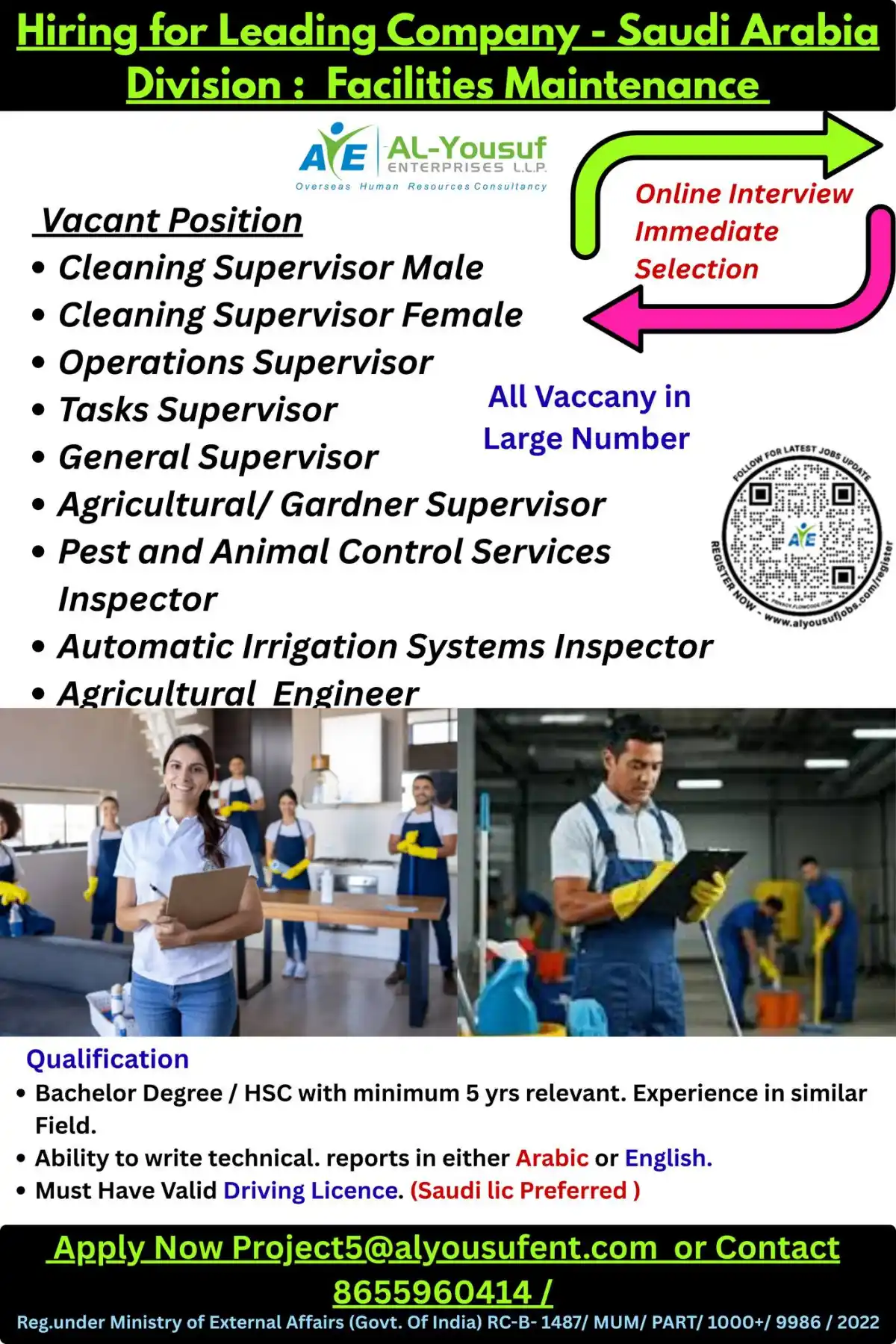 Facilities Maintenance Jobs KSA