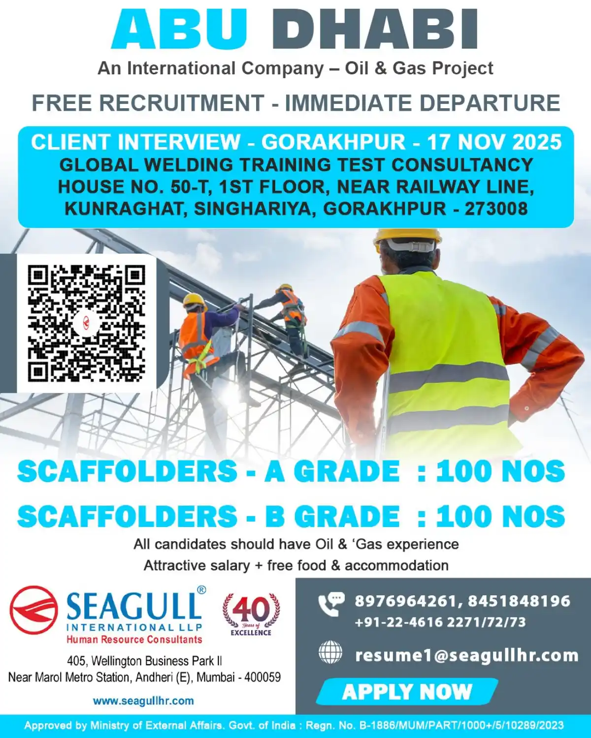 Scaffolder Jobs Abu Dhabi