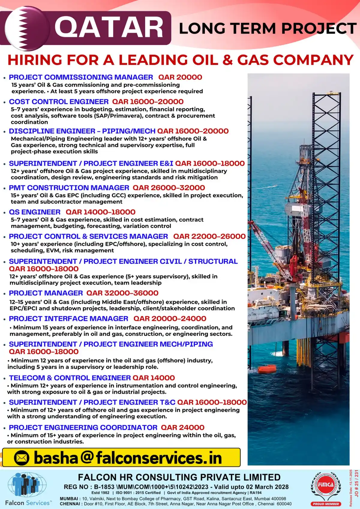 Qatar Oil & Gas Jobs