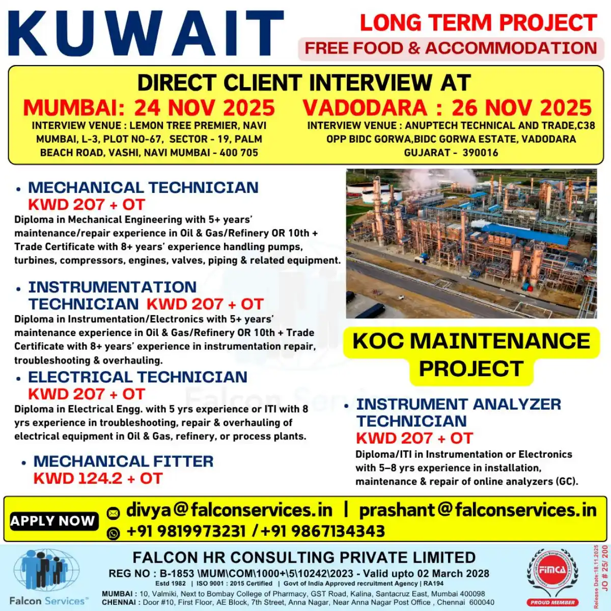 Kuwait Technician Jobs