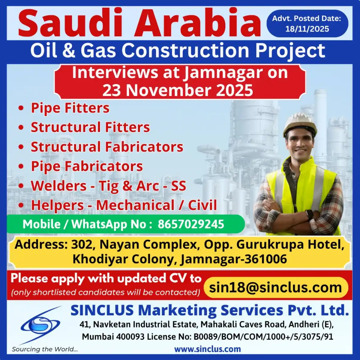 Oil & Gas Jobs Saudi Arabia