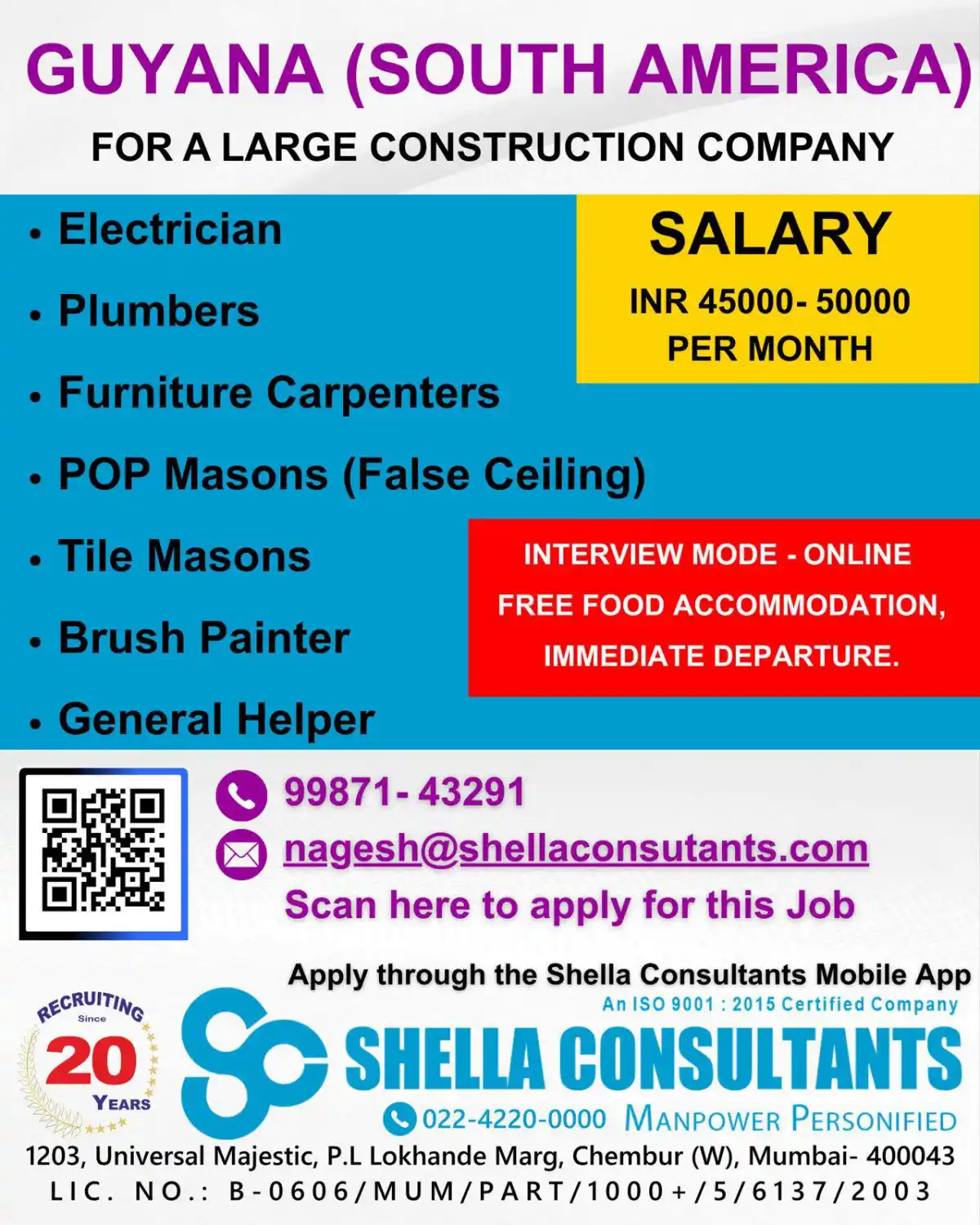 Construction Jobs Guyana