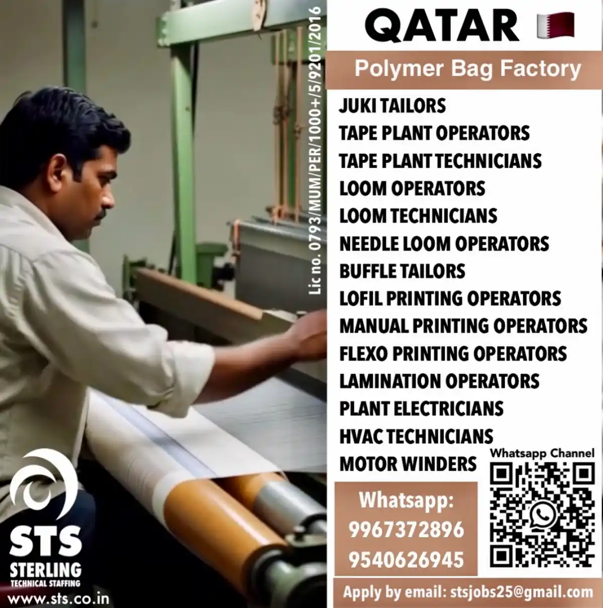 Qatar Technical Job Openings