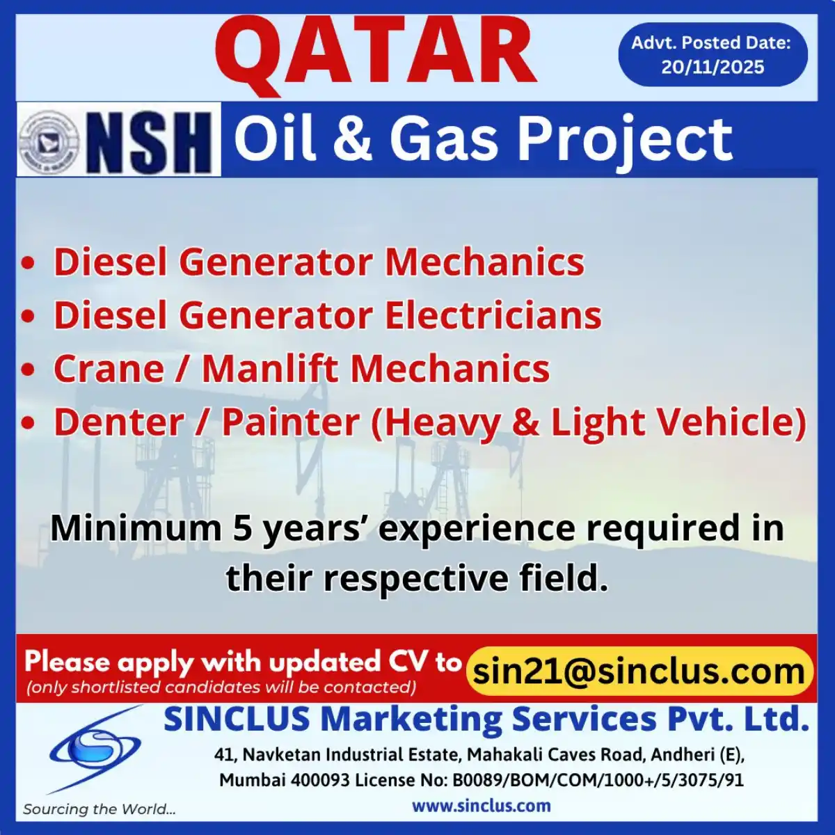 Qatar Oil & Gas Jobs