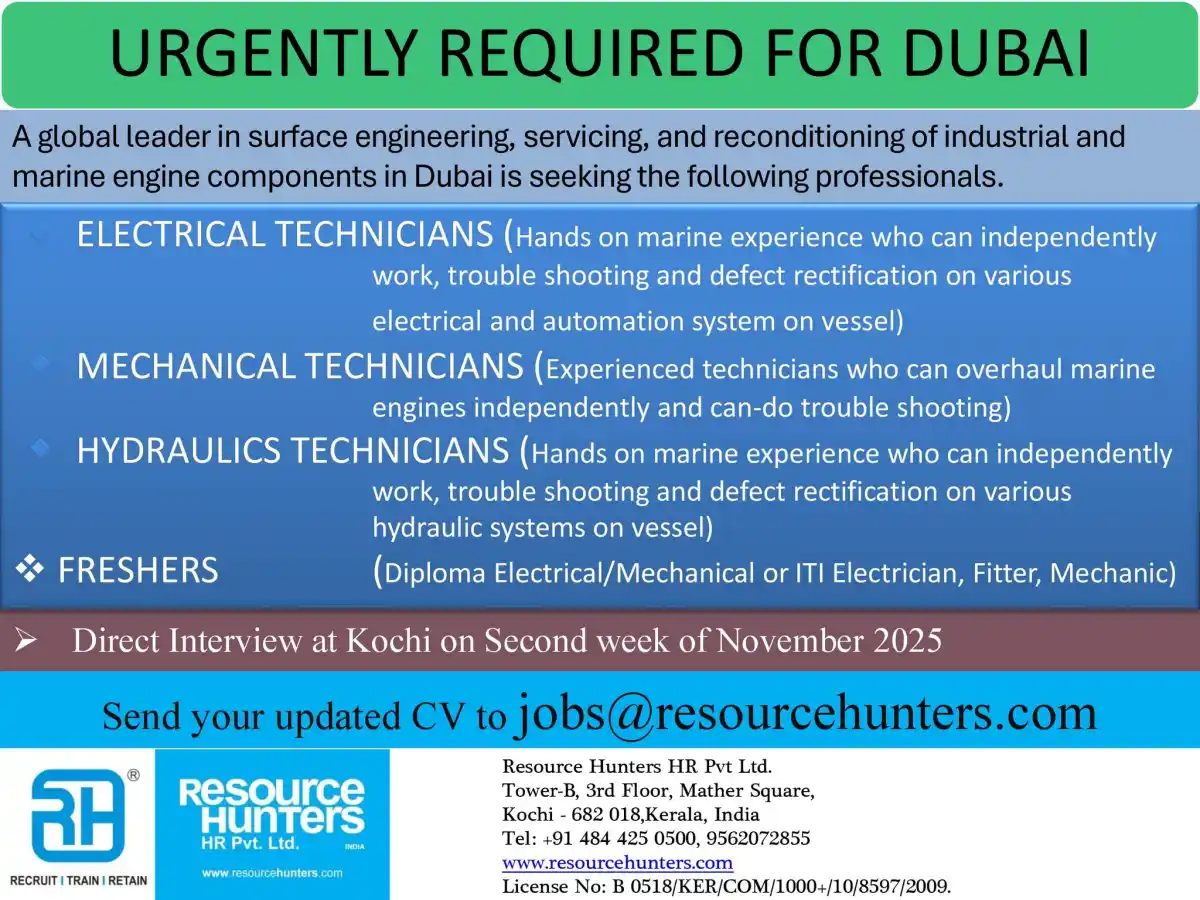 Technician Jobs Dubai