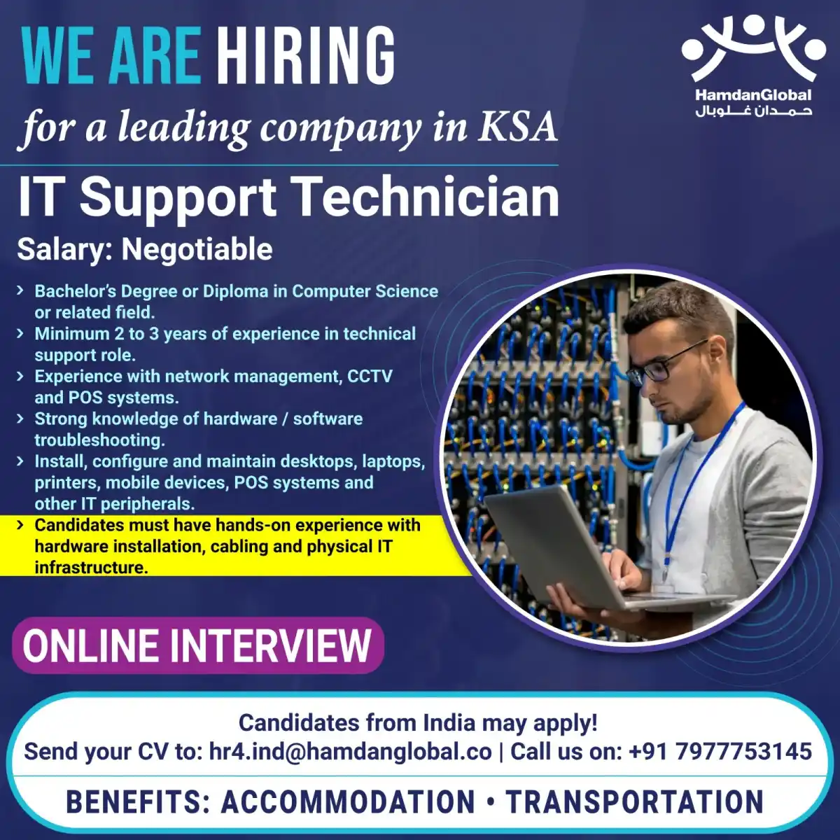 IT Support Tech KSA