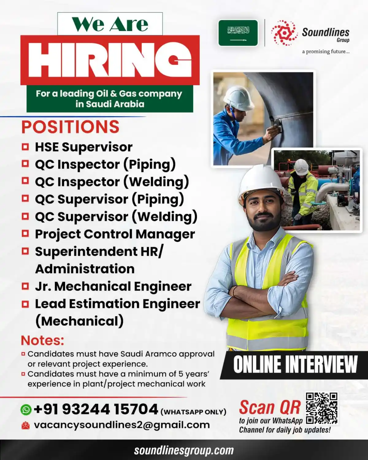 Oil & Gas Jobs in Saudi Arabia