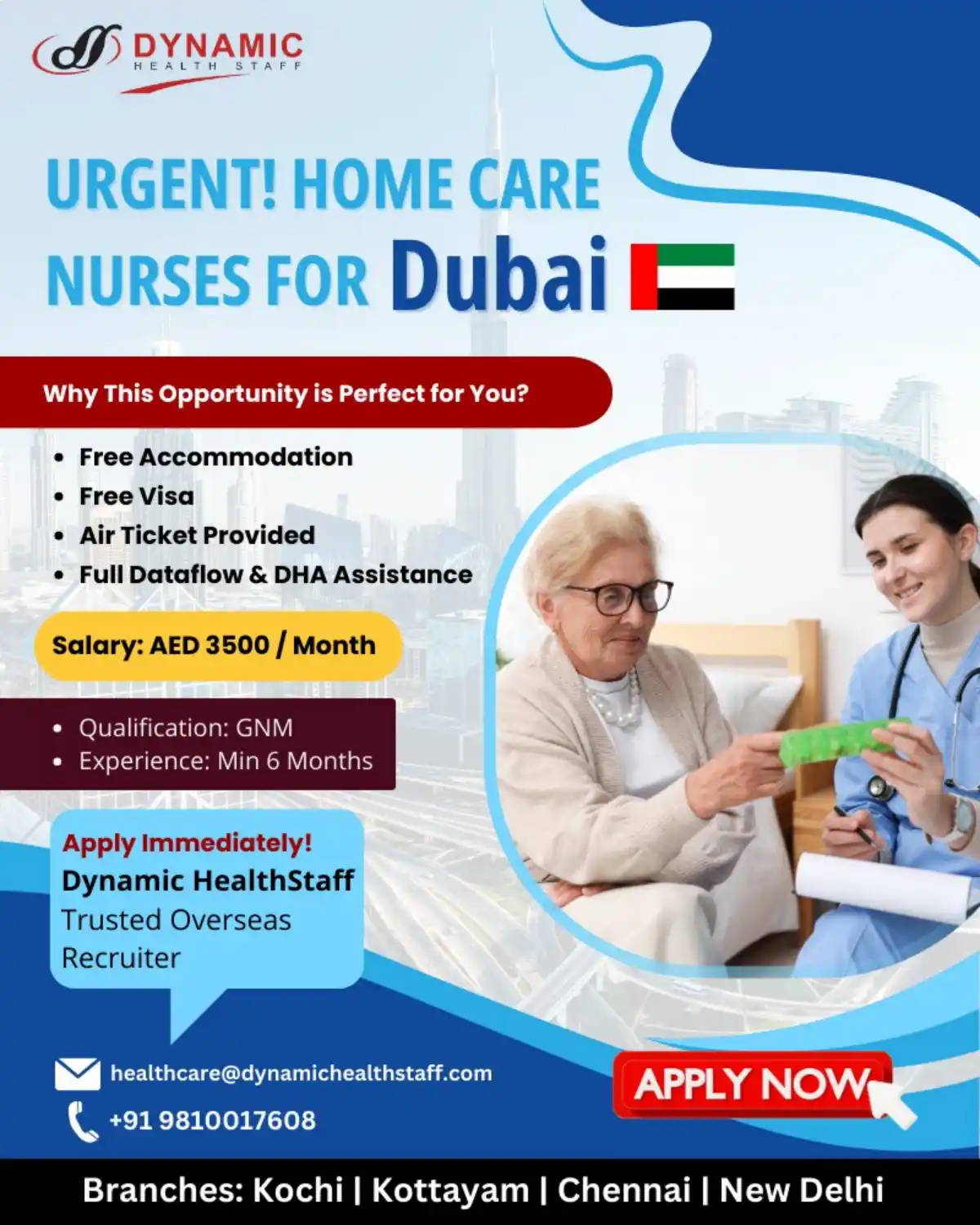Home Care Nurses for Dubai
