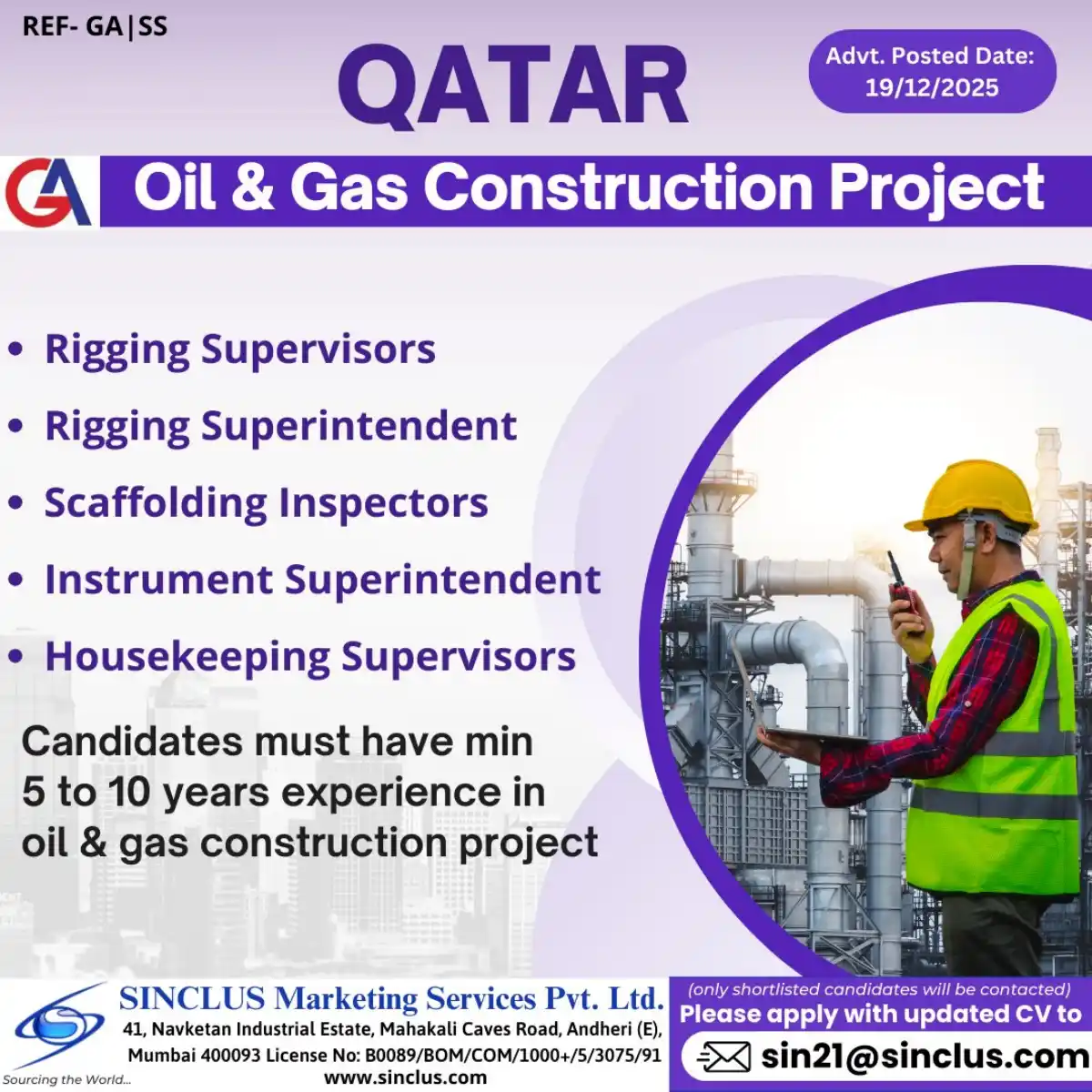 Oil & Gas Jobs in Qatar