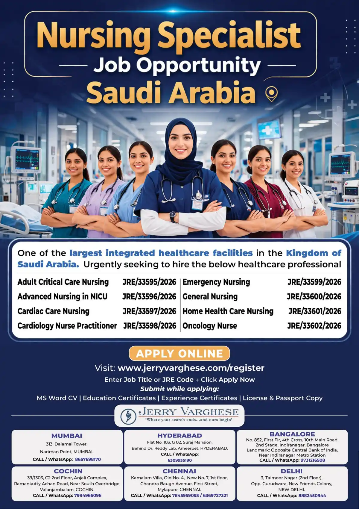 Nursing Jobs in Saudi Arabia