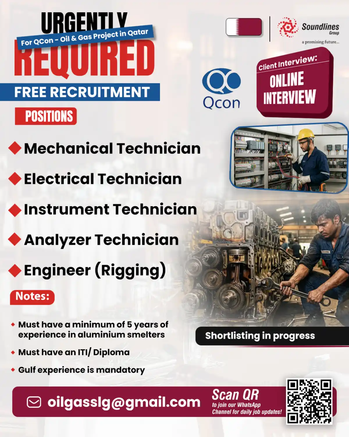 QCon Qatar Jobs
