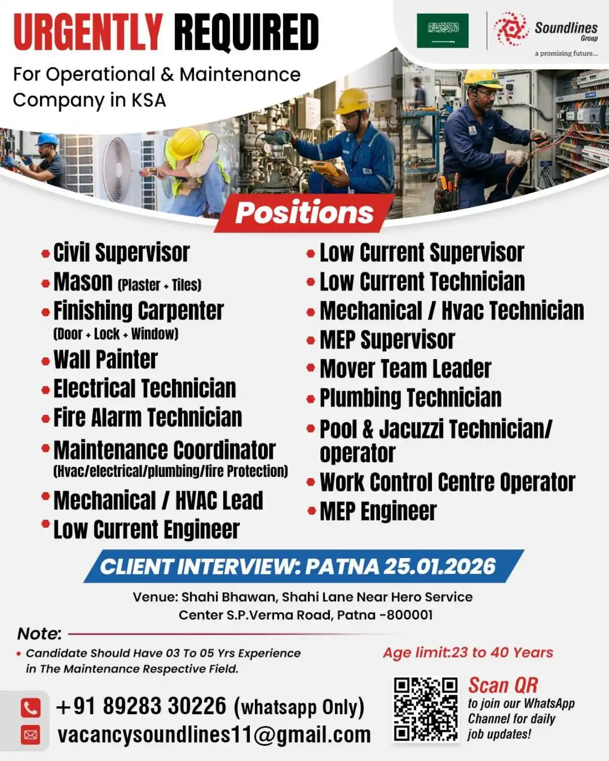 Soundlines Group KSA Jobs
