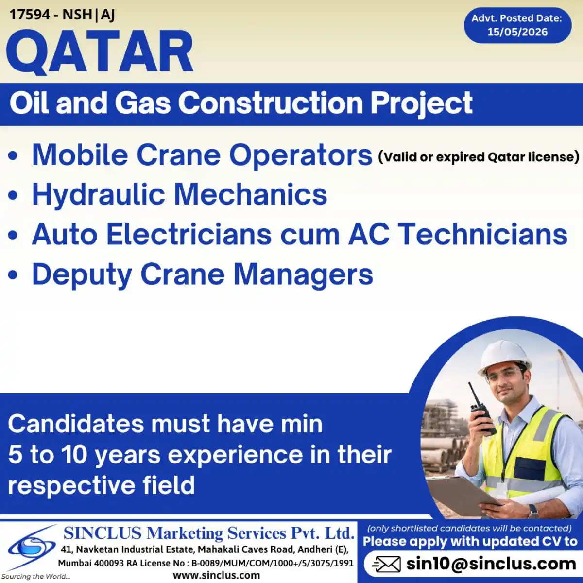 Qatar Oil & Gas Jobs 2026