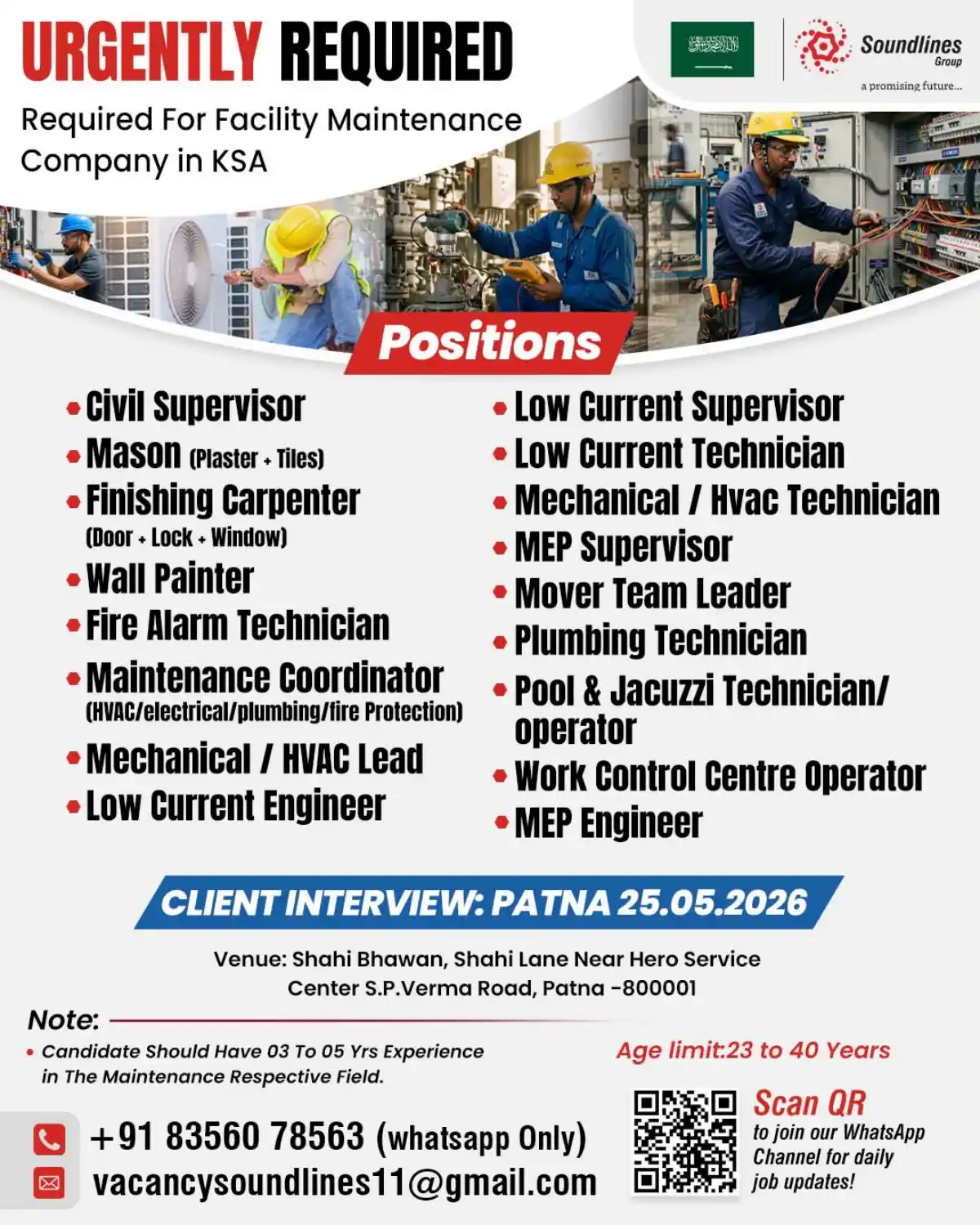 Facility Maintenance Jobs KSA