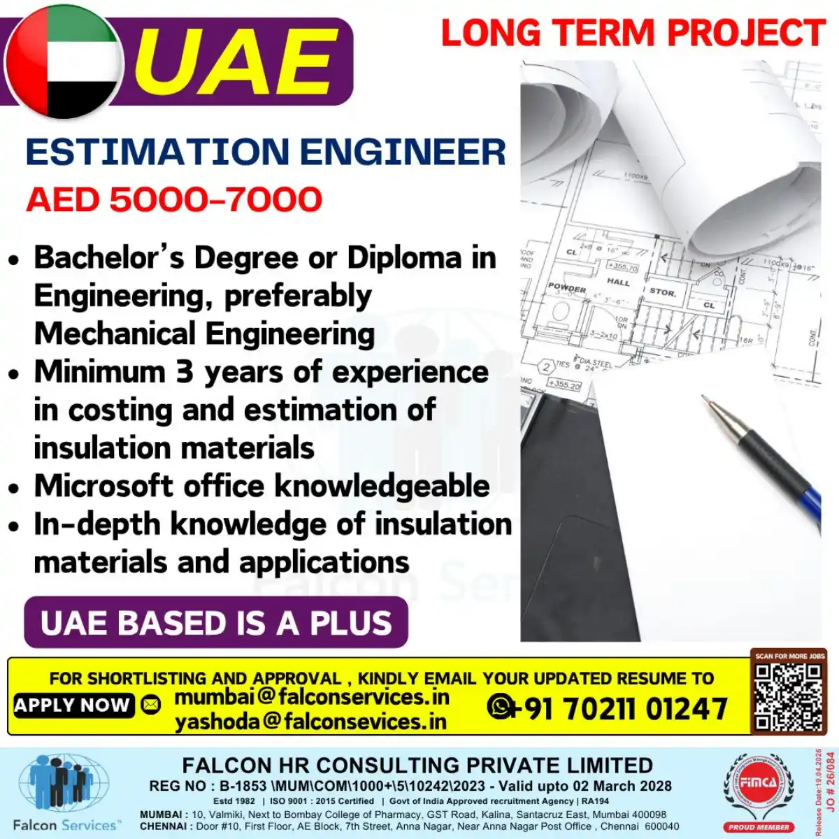 Estimation Engineer – Insulation