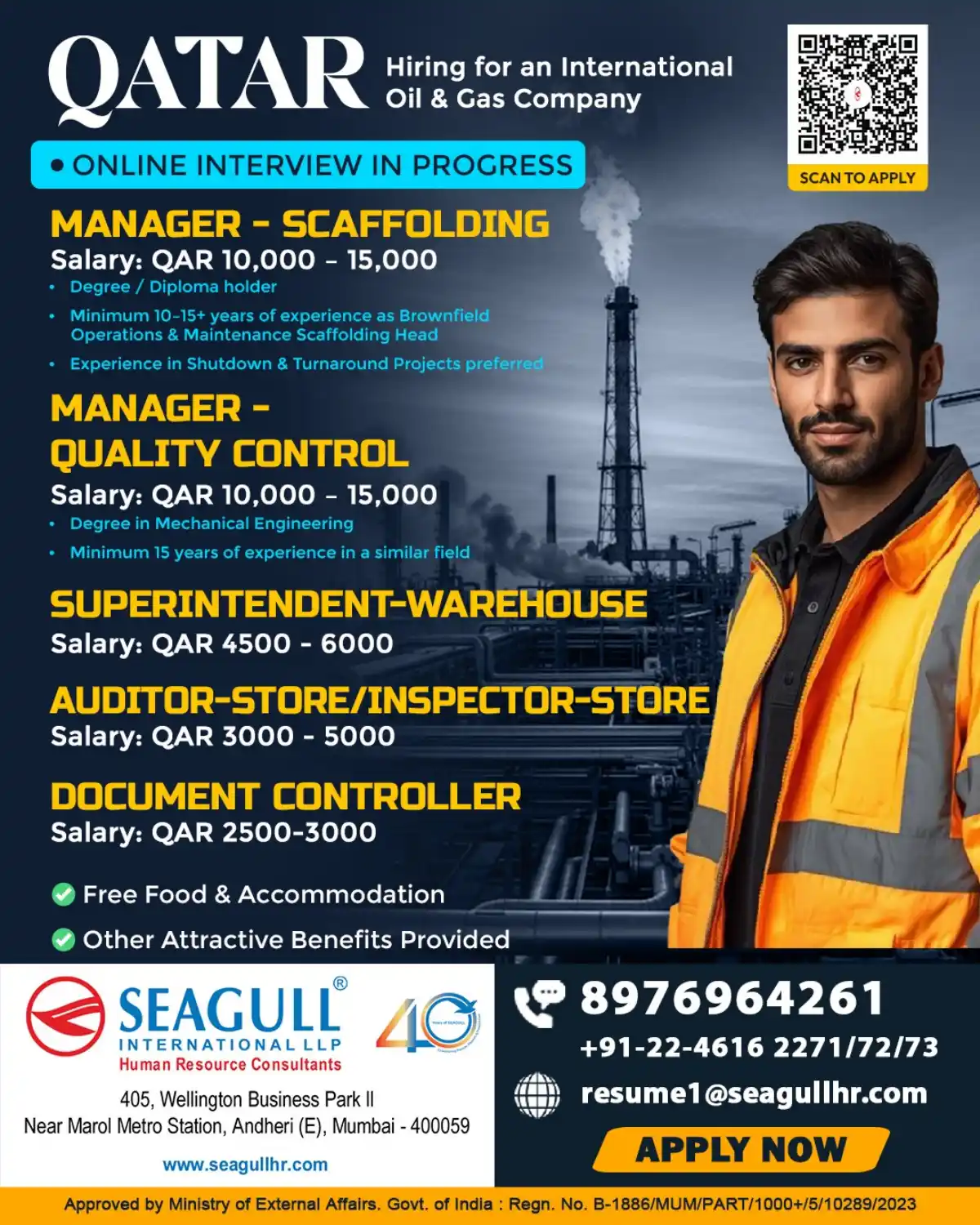 Scaffolding Manager – Qatar