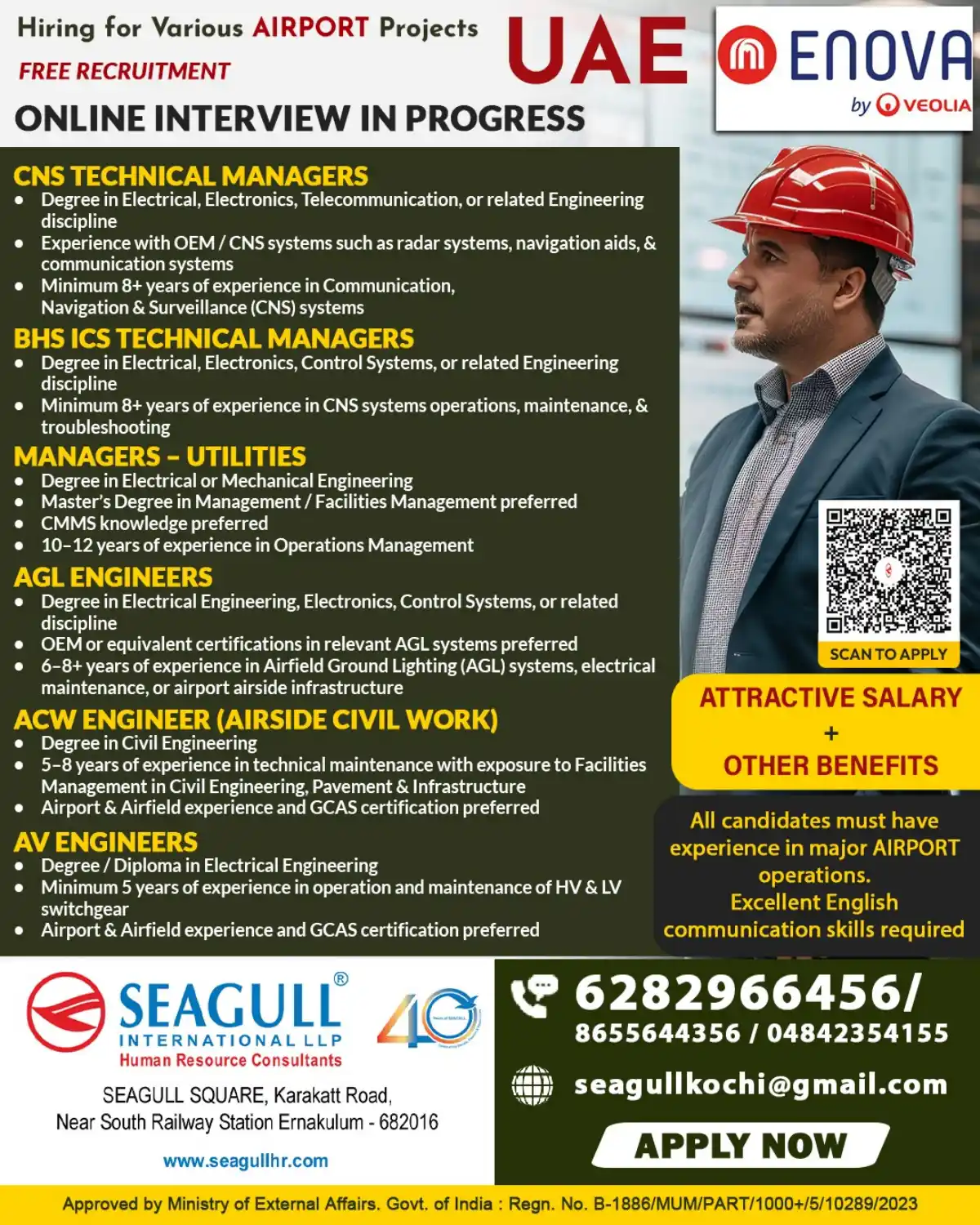 UAE Airport Projects Recruitment