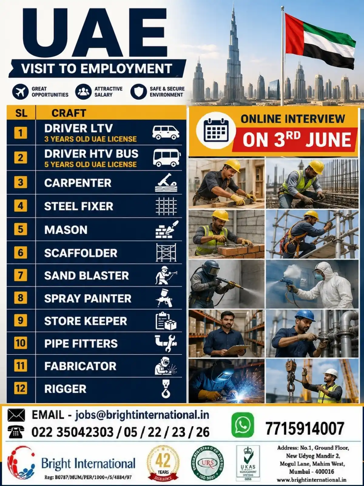 UAE Employment Opportunities