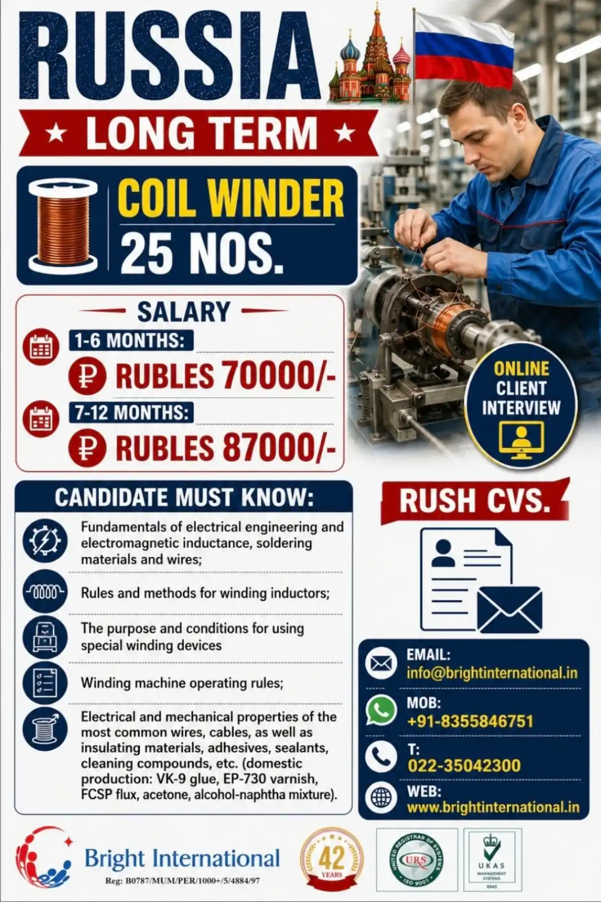 Coil Winder – Russia