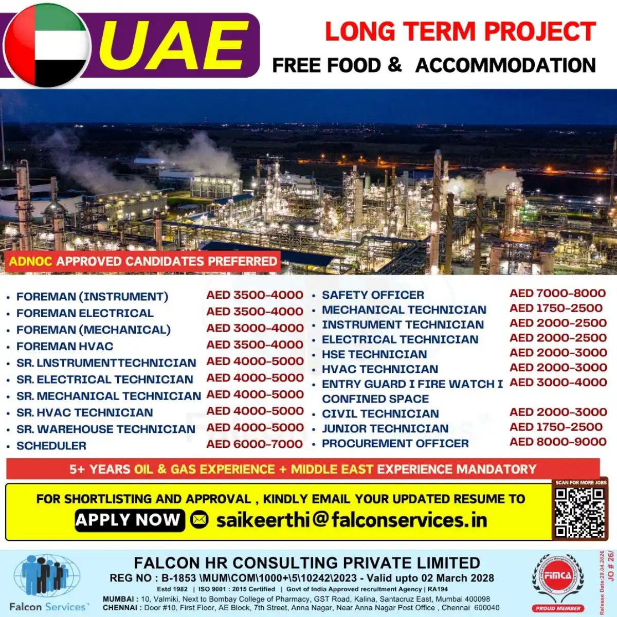 Oil & Gas Jobs UAE 2025 – Apply Now