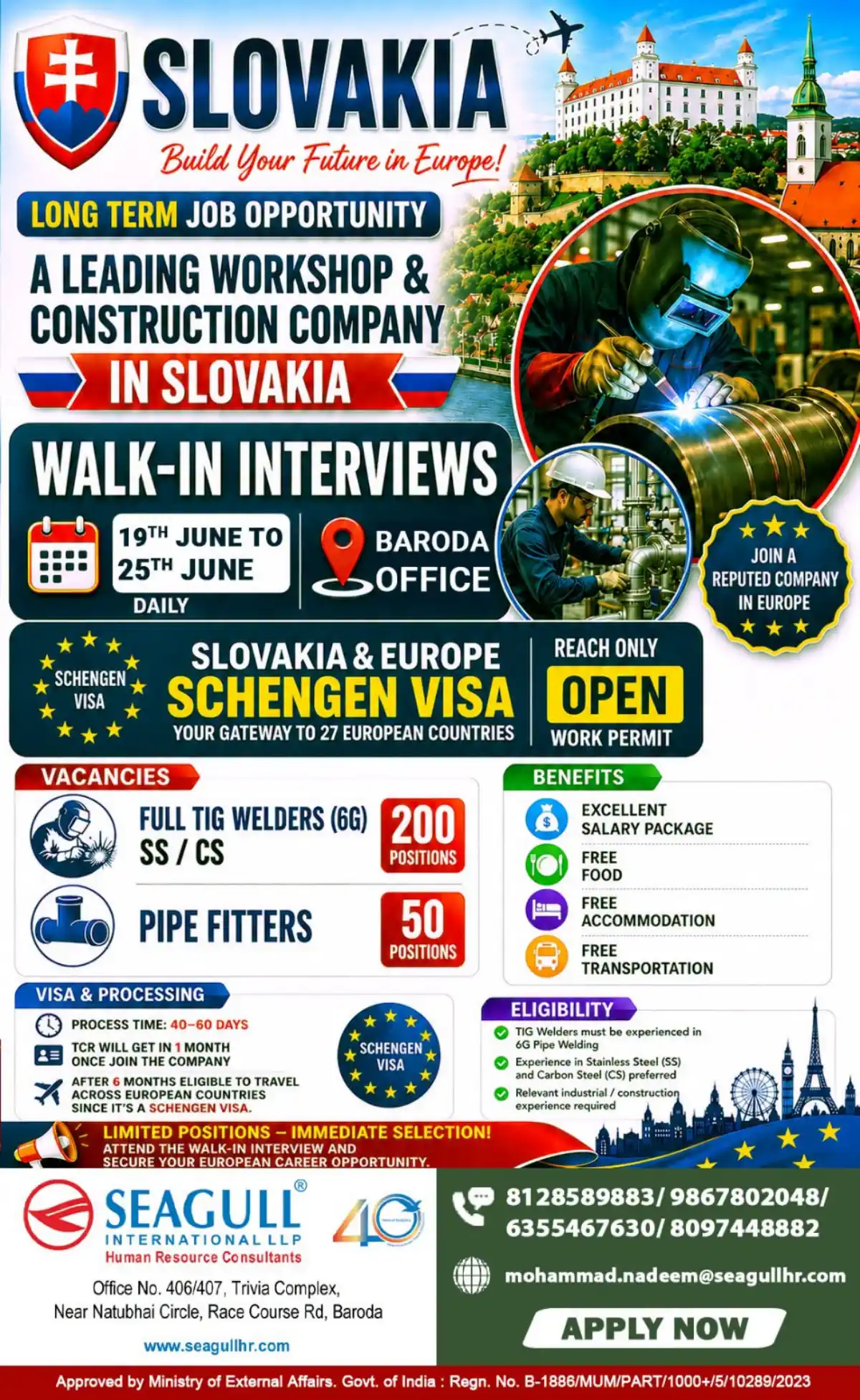 TIG Welder Jobs Slovakia