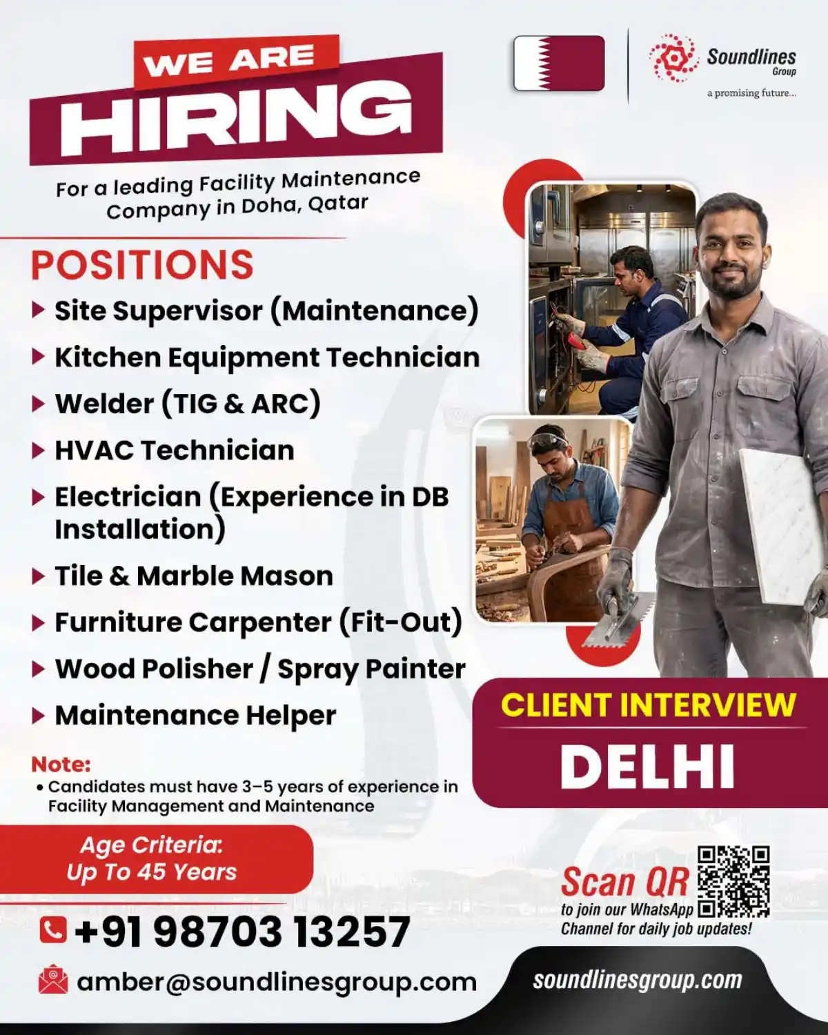 Facility Maintenance Jobs in Doha