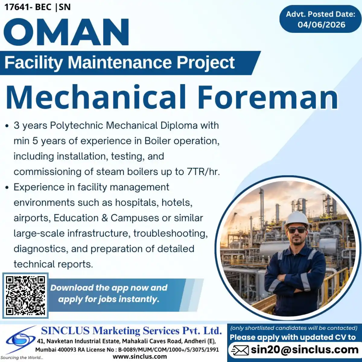 Mechanical Foreman