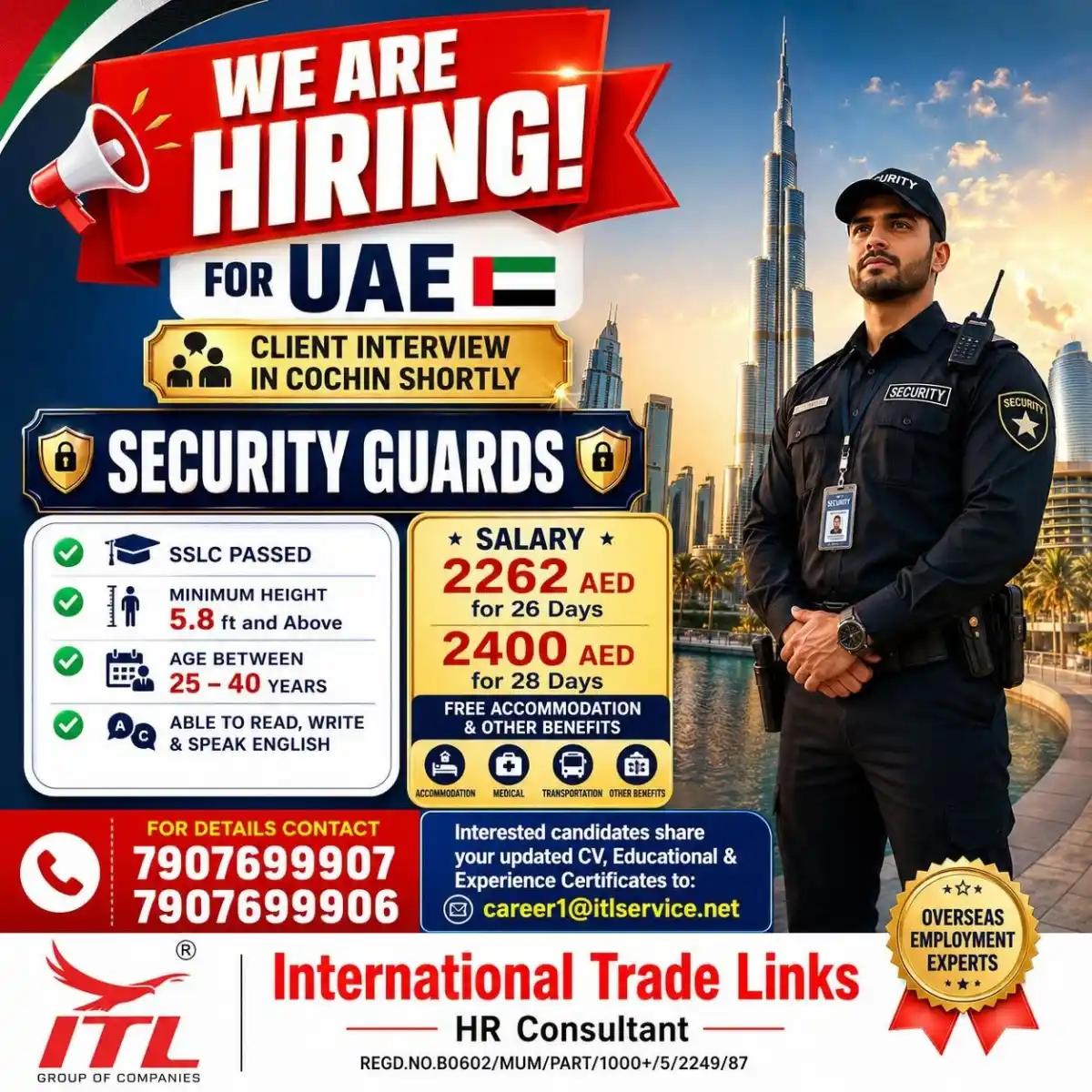 Security Guard Jobs UAE