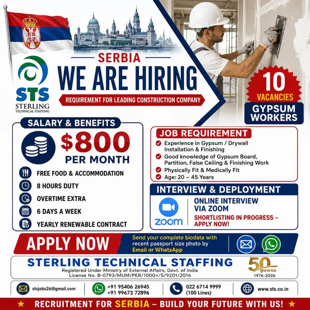 Gypsum Workers – Serbia