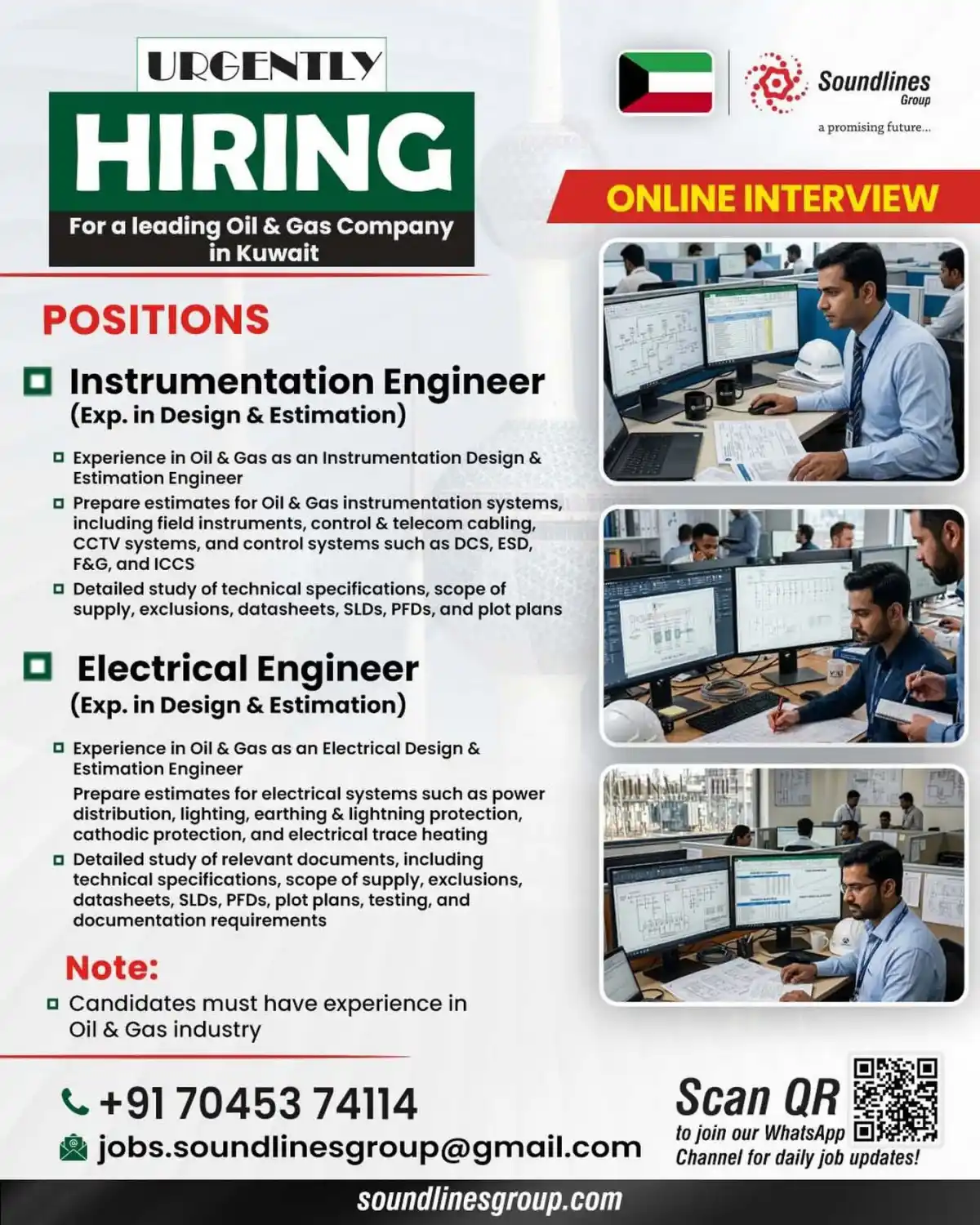 Instrumentation & Electrical Engineers