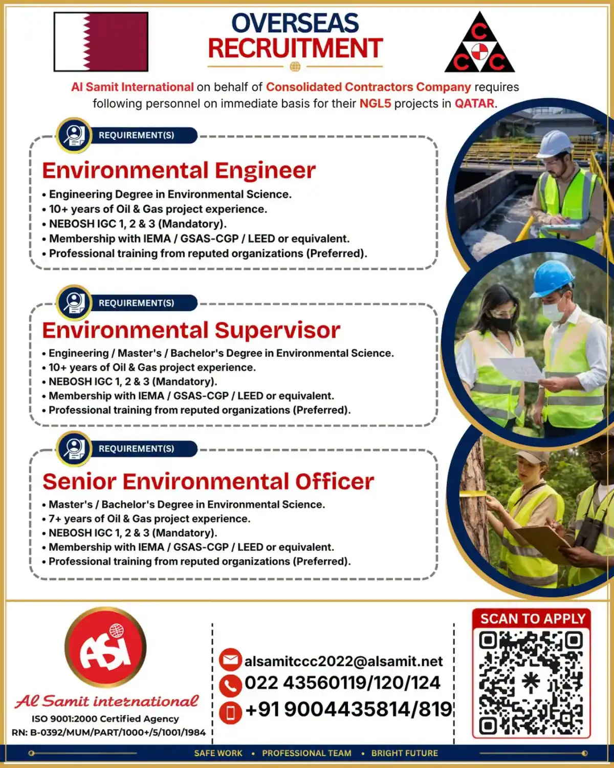 Environmental Jobs Qatar NGL5