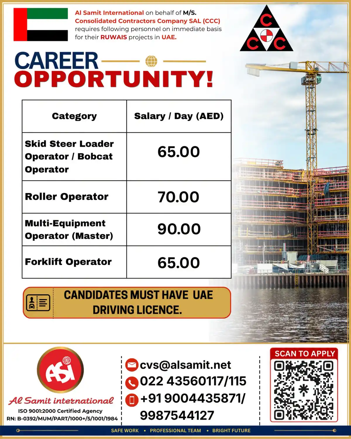 CCC Ruwais Jobs UAE
