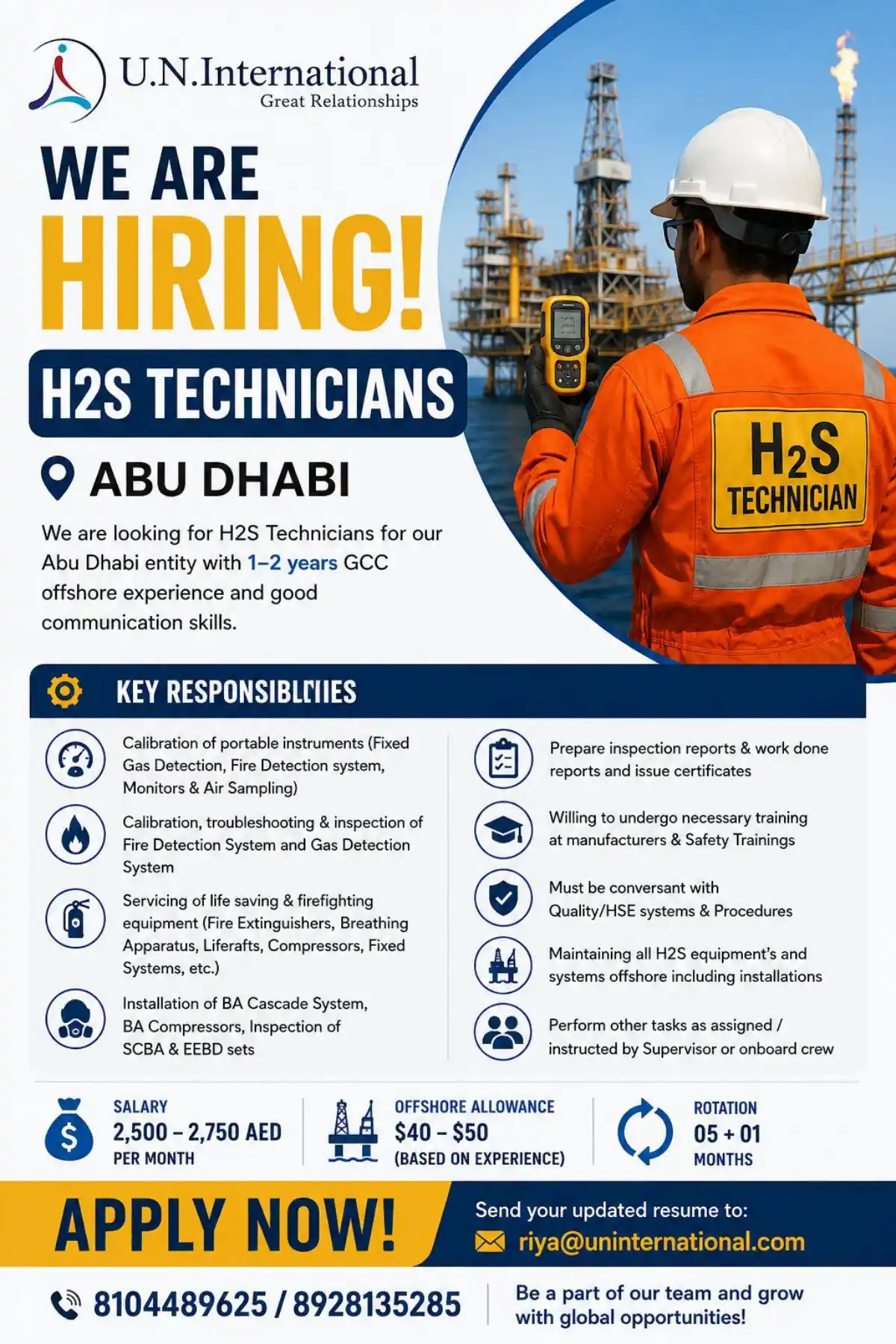 H2S Technician