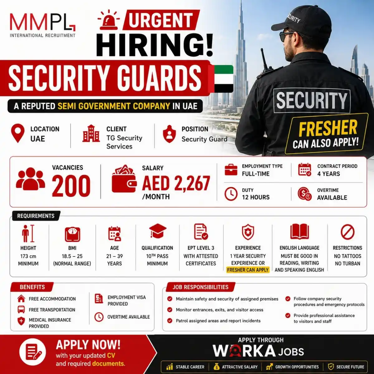 Security Guard – UAE