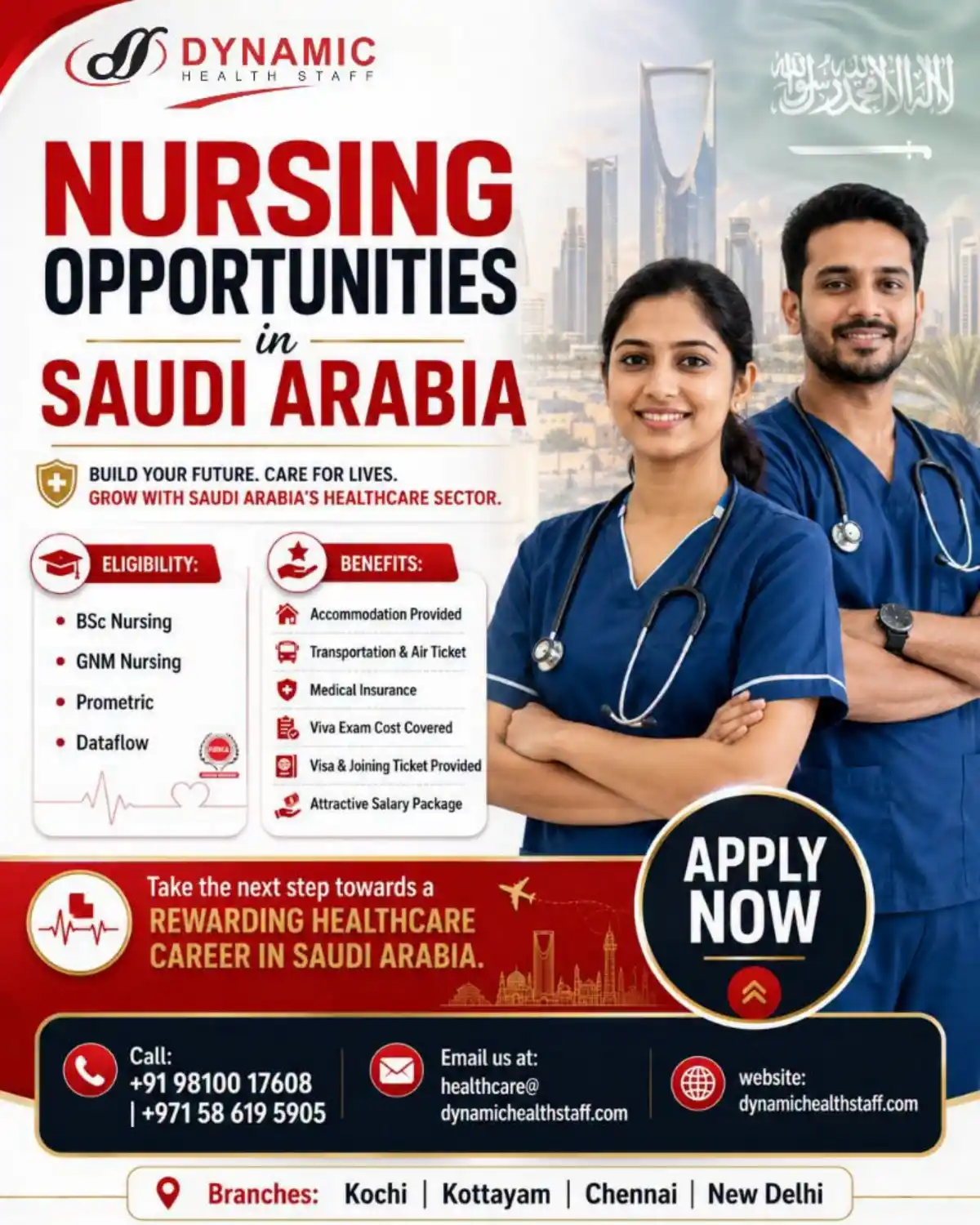 Nursing Jobs in Saudi Arabia