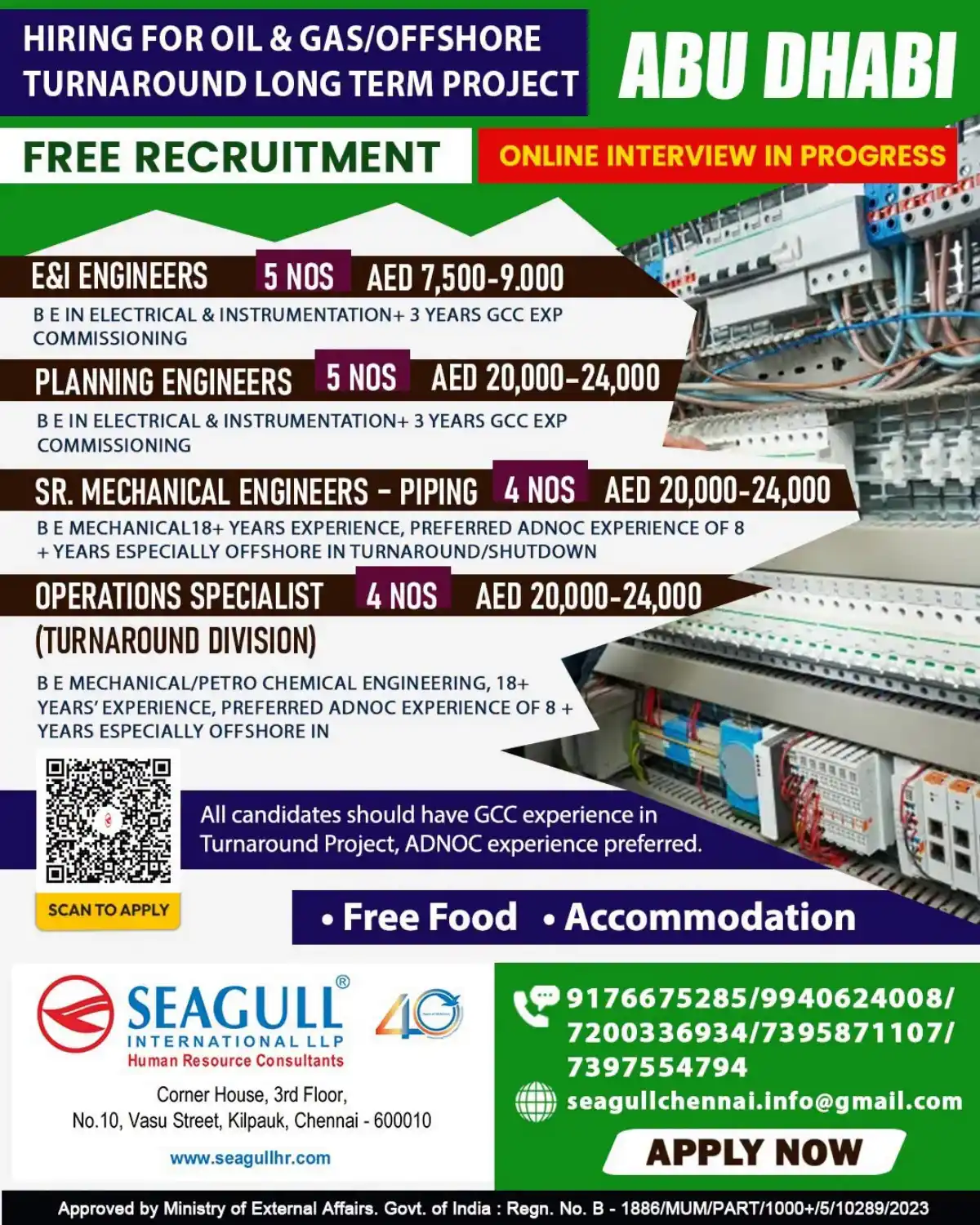 Abu Dhabi Oil & Gas Turnaround Jobs 2025